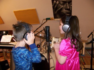 Recording Gaga Song
